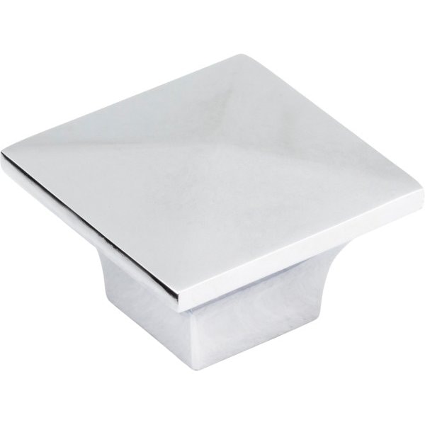 Jeffrey Alexander 1-1/4" Overall Length Polished Chrome Pyramid Cairo Cabinet Knob 595PC - main